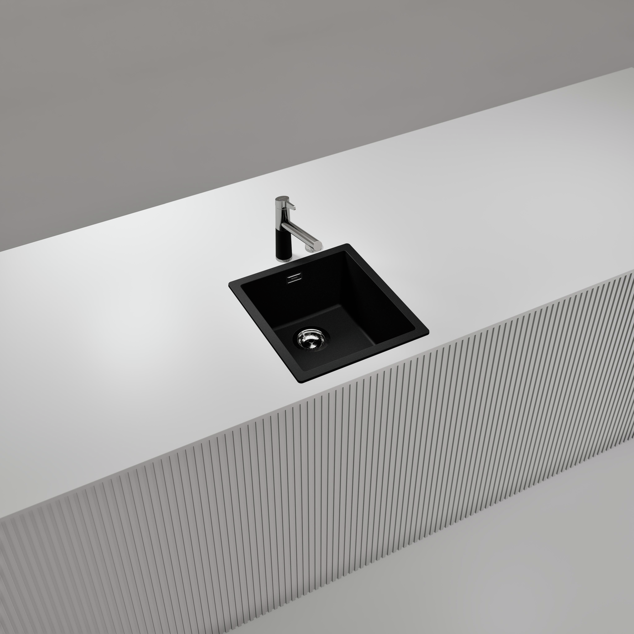 Dřez FORMHAUS D-100LS NERO